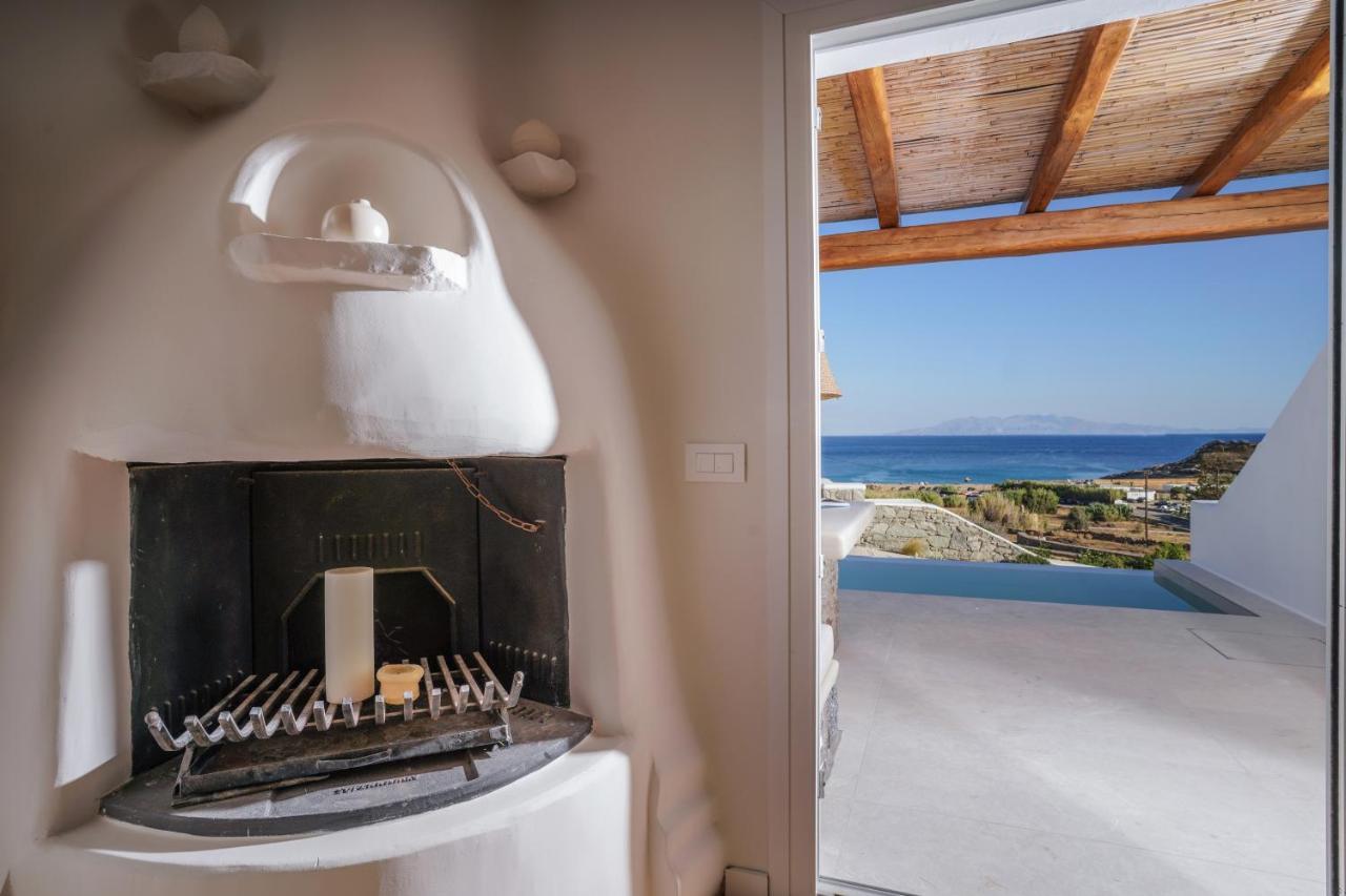 Vlia Mykonos Apartment คาลาฟาติส ภายนอก รูปภาพ