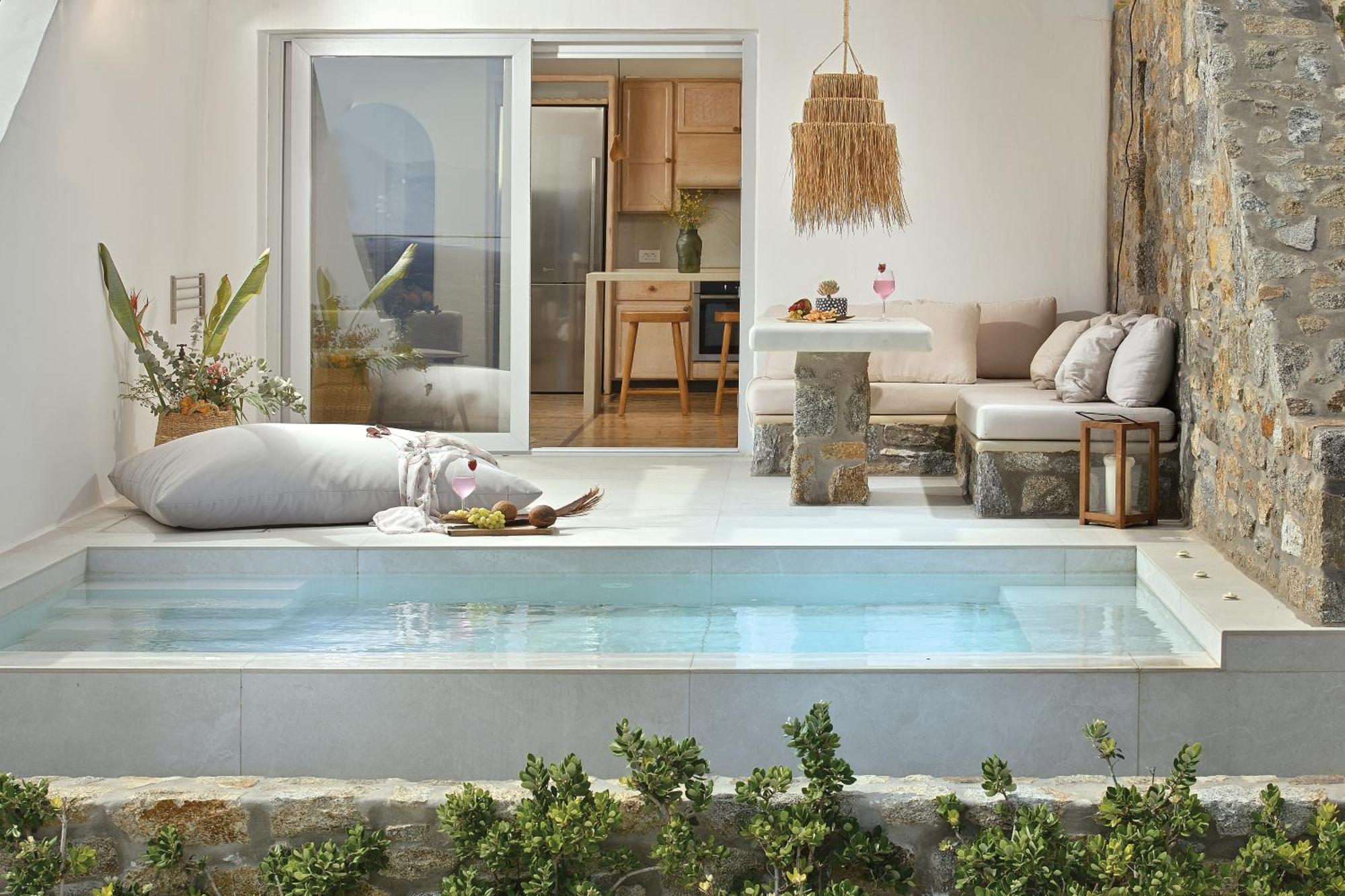 Vlia Mykonos Apartment คาลาฟาติส ภายนอก รูปภาพ