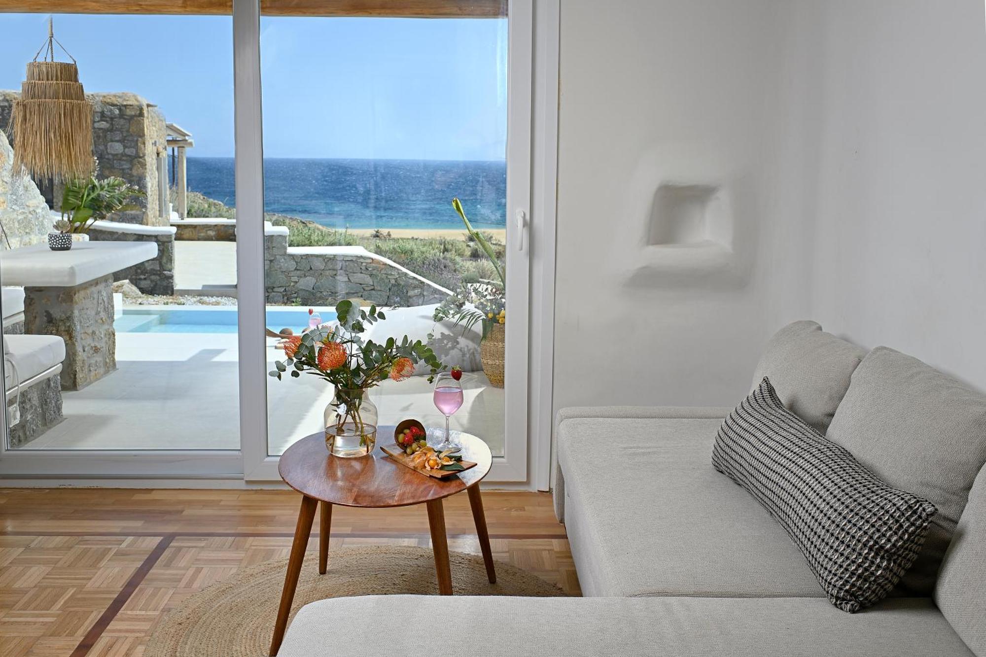 Vlia Mykonos Apartment คาลาฟาติส ภายนอก รูปภาพ