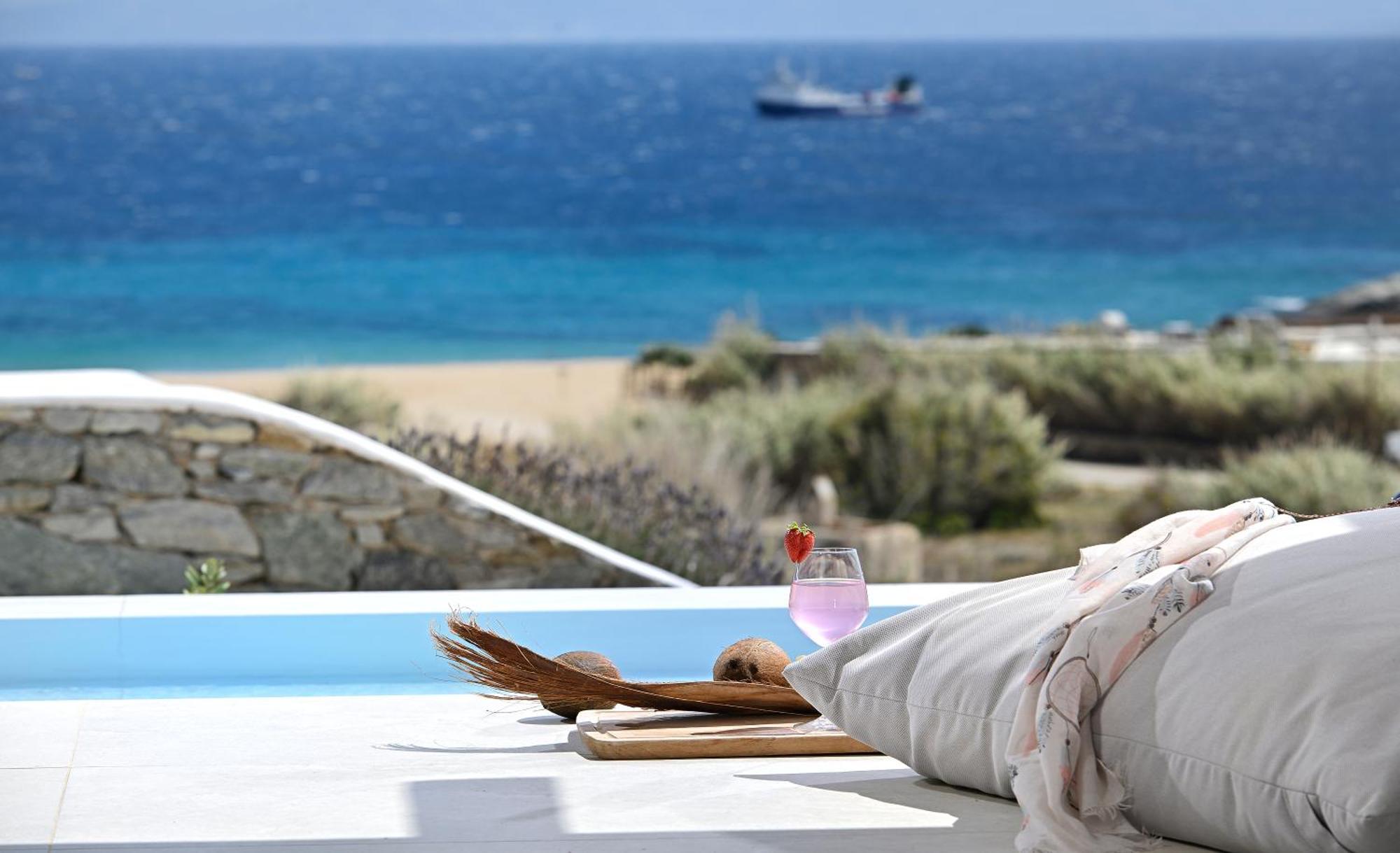 Vlia Mykonos Apartment คาลาฟาติส ภายนอก รูปภาพ